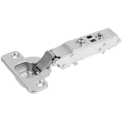 Петля без пружины накладная 09 d35  BOYARD EVO (эксцентриковая регулировка) (без планки 8010)  