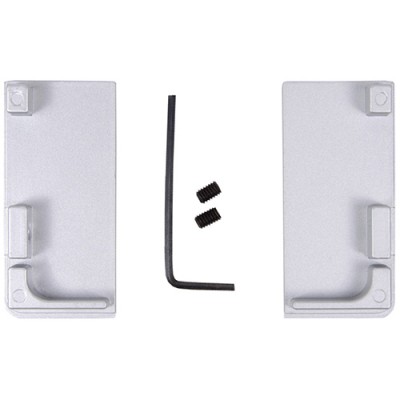 GOLA BALANCE заглушки закрытые внутренние к профилю L (левая/правая) алюминий