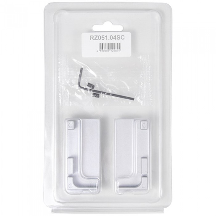 GOLA BALANCE заглушки закрытые внутренние к профилю L (левая/правая) алюминий