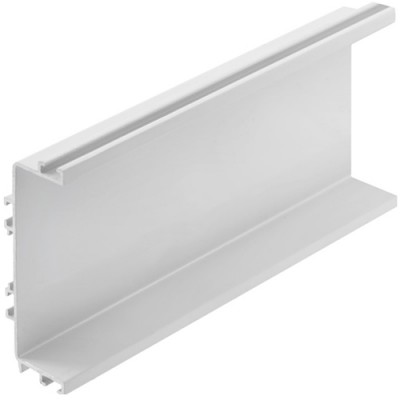 VELLO профиль C-образный средний для нижних баз белый