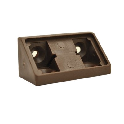 Уголок двойной тёмно-коричневый (РБ) (уп 250 шт) 