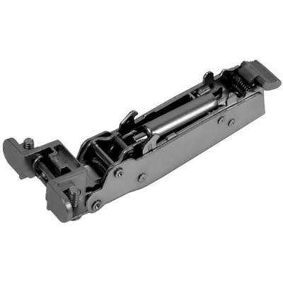 Петля накладная для профиля Z1 с доводчиком BOYARD черная (без планки 8010 / выписывать отдельно)