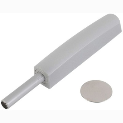 Tip-on усиленный врезной с адаптером светло-серый GTV (SALTO)