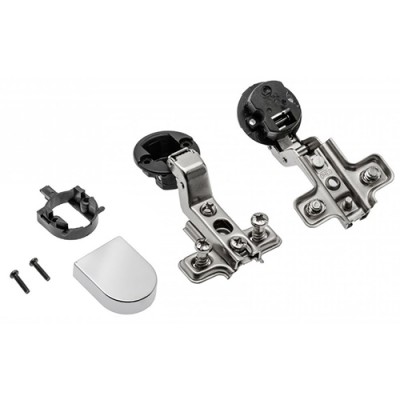 Петля d26 внутренняя 07 для стекла (ЗАГЛУШКА В КОМПЛЕКТЕ)  хром GTV