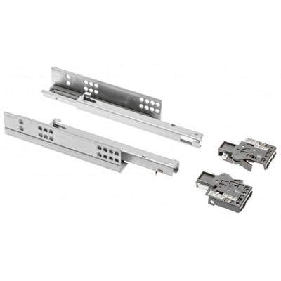 Направляющая MODERN SLIDE (30 кг) ч/в с доводчиком 400 мм GTV ( для 18 мм )