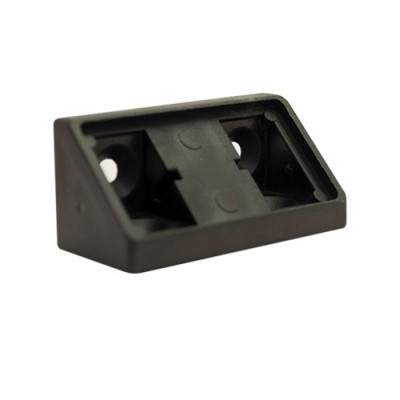 Уголок двойной черный (РБ) (уп 250 шт)