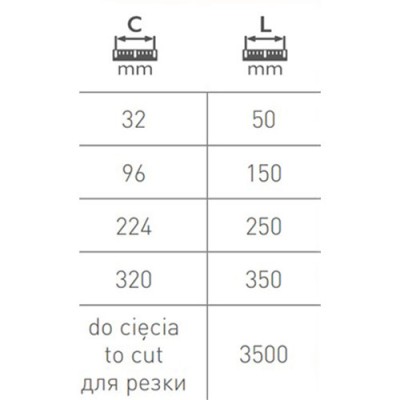 Ручка Trex 320/350 мм черный матовый