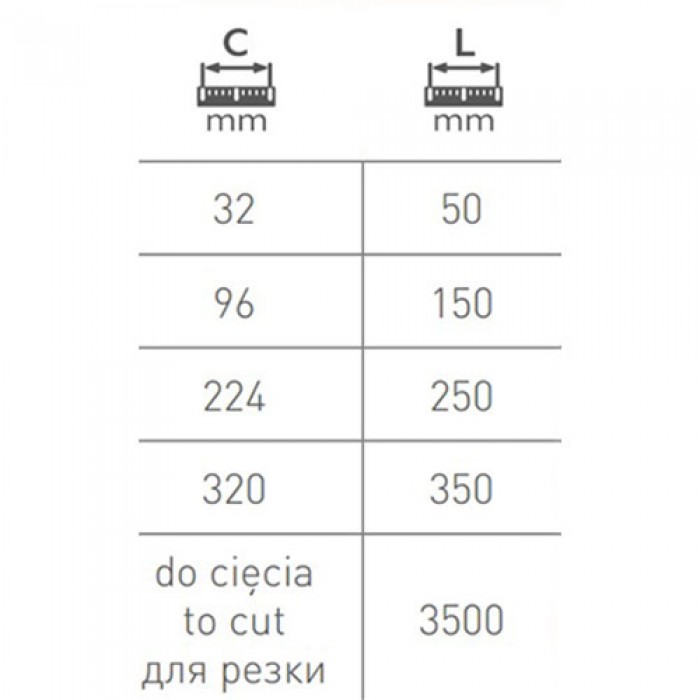 Ручка Trex 320/350 мм черный матовый